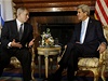 Jednání amerického ministra zahranií Johna Kerryho a izraelského premiéra Benjamina Netanjahua v ím trvala sedm hodin