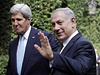 John Kerry a Benjamin Netanjahu