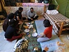 Improvizovaný píbytek syrských uprchlík v jiním Libanonu
