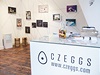 Vernisá výstavy CZEGGS v londýnské Frameless Gallery