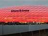 Alianz Arena ped zápasem Bayernu s Plzní.