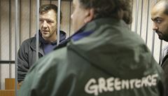 Obviněný aktivista Greenpeace Phillip Ball. | na serveru Lidovky.cz | aktuální zprávy