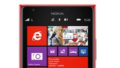 Nokia Lumia 1520 nabízí i t�etí sloupec na velké dla�dice systému Windows Phone.