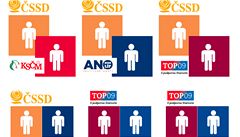 Sedm variant povolebních koalic: kdo může podpořit ČSSD