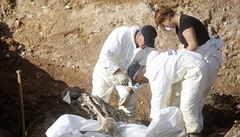 Masov hrob v Bosn skrval 622 kosternch pozstatk. Podrob se analze DNA