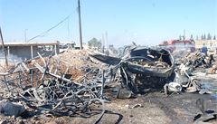 Podle agentury SANA jsou za explozi zodpov�dní syr�tí rebelové.