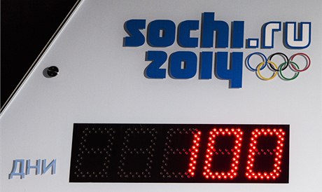 Do zimních olympijských her v Soči zbývá 100 dní