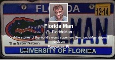 Twitterový úet Florida Mana.