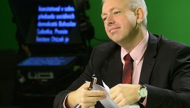 Milan Chovanec v České televizi.