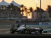 Nmecký pilot formule 1 Nico Rosberg z  Mercedesu ve Velké cen Abú Zabí