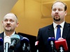 Rezignují na funkce ve vedení SSD. Michal Haek (vlevo) a Jeroným Tejc.