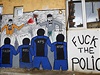 Graffiti v Kosovské Mitrovici