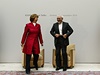éfka evropské diplomacie Catherine Ashtonová s íránským ministrem zahranií Mohammadem Davádem Zarífem