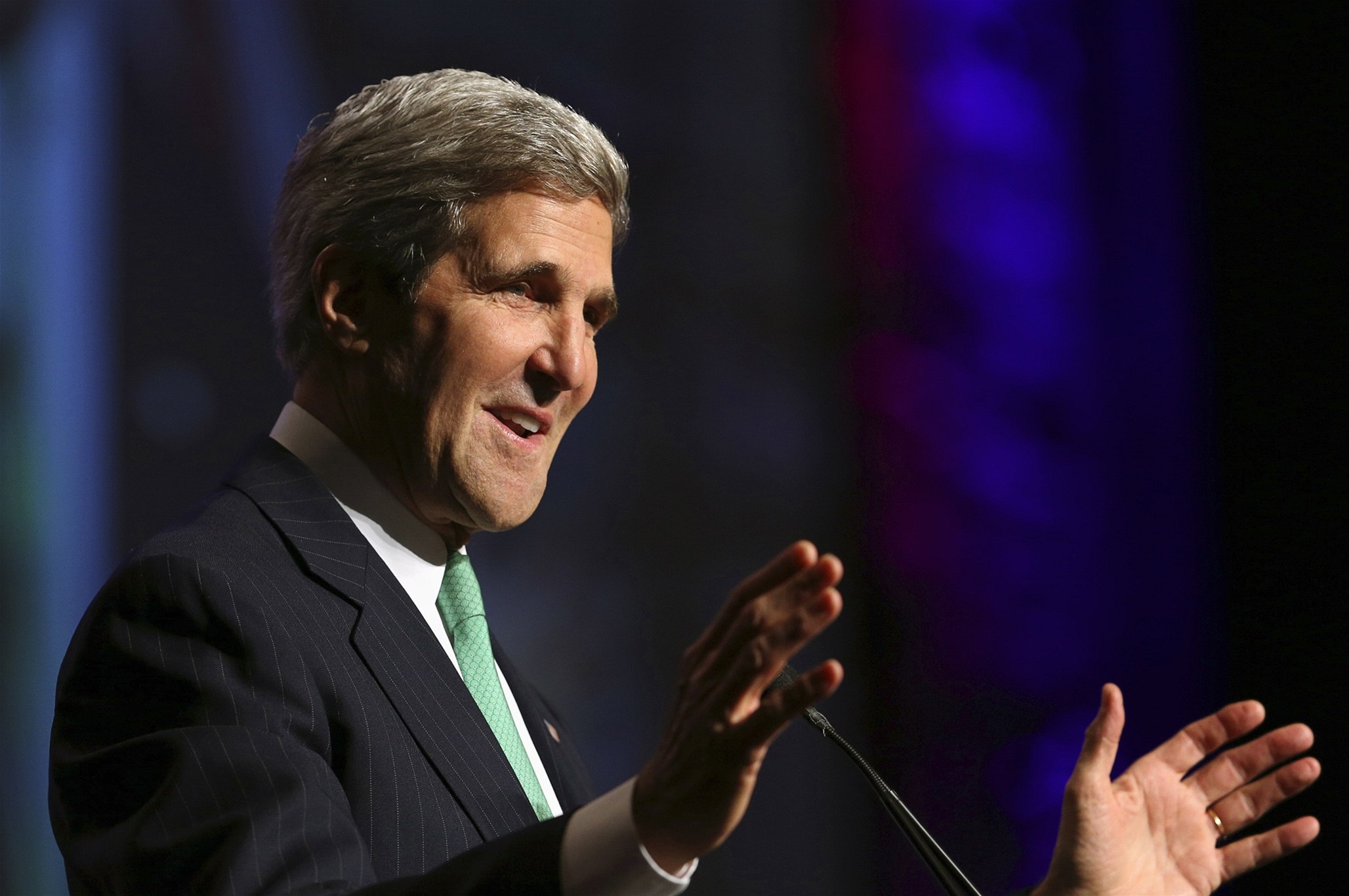 Americký ministr zahrani�í John Kerry