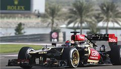 Finský pilot formule 1 Kimi Räikkönen z Lotusu