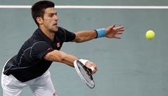 Srbský tenista Novak Djokovi