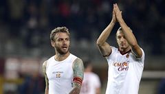 Fotbalisté AS Řím Daniele De Rossi (vlevo) a Federico Balzaretti | na serveru Lidovky.cz | aktuální zprávy