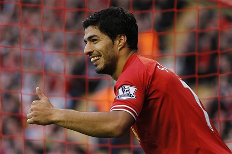 Fotbalista Liverpoolu Luis Suárez