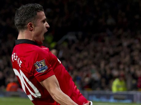 Fotbalista Manchesteru United Robin van Persie