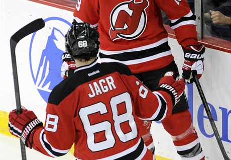 Český hokejista New Jersey Devils Jaromír Jágr