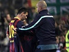 Zranný fotbalista Barcelony Lionel Messi