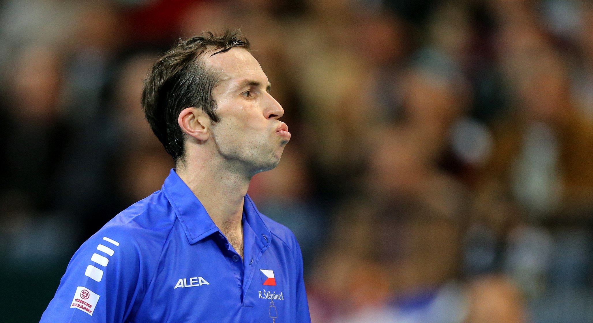 První set je fu�. Zklamaný �t�pánek.