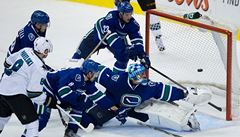 Hertl dal vítzný gól, Pavelec opt dovedl Winnipeg k výhe.