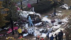 V Soulu havarovala helikoptra, narazila do vkov budovy