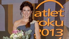 Slavnostní vyhláení výsledk ankety Atlet roku 2013. V anket zvítzila mistryn svta z Moskvy v bhu na 400 metr pekáek a ampionka Diamantové ligy Zuzana Hejnová