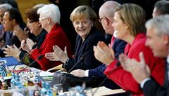 Německá kancléřka Angela Merkelová na jednání o vytvoření vládní koalice | na serveru Lidovky.cz | aktuální zprávy
