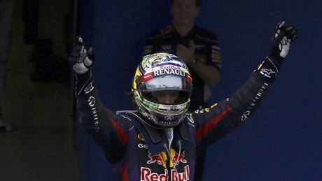 Nmeck pilot formule 1 Sebastian Vettel ze stje Red Bull
