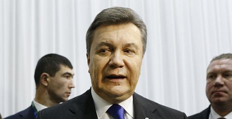 Ukrajinský prezident Viktor Janukovy