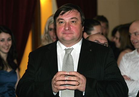 Roman Houska na 8. plese Ústeckého kraje (leden 2011)