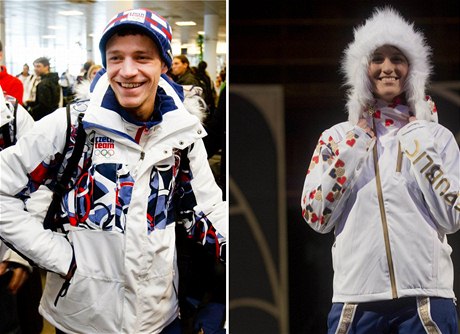 Oblečení českých olympioniků pro Vancouver a pro Soči