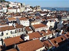Výhled na stechy Lisabonu