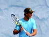 Rafael Nadal a Novak Djokovi hrají tenis na palub lodi