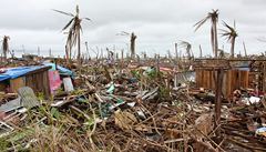 Následky tajfunu Haiyan, který Filipíny zdevastoval koncem loského roku.