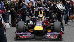 Nmecký pilot formule 1 Sebastian Vettel ze stáje Red Bull