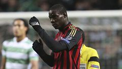 Fotbalista AC Milán Mario Balotelli