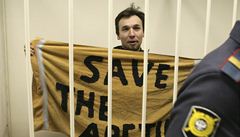 Rusko propust z vazby dal aktivisty, Greenpeace zaplat kauci