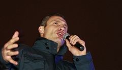 Vitalij Kliko, lídr opoziní strany Úder a ampion v boxu