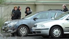 Poh�eb Romana Housky.