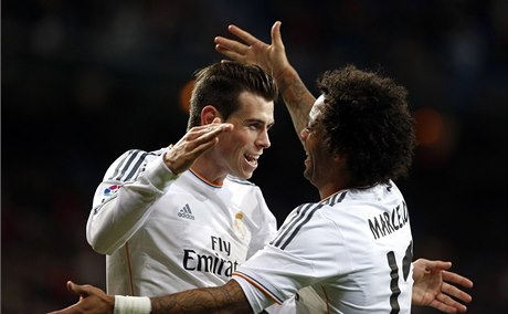 Gareth Bale slaví gól