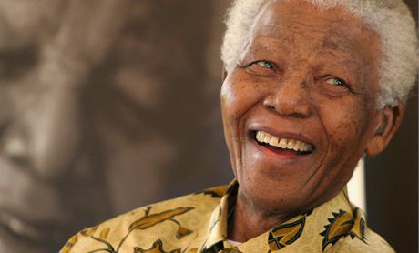 Nelson Mandela v roce 2005