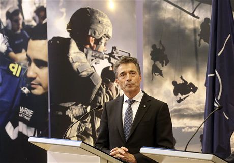 Generální tajemník NATO Anders Fogh Rasmussen