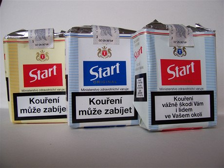 Cigarety Start - ilustraní foto.