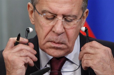 Ruský ministr zahranií Sergej Lavrov