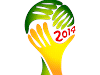 Logo mistrovství svta ve fotbale 2014, které poádá Brazílie