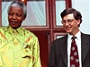 Nelson Mandela a Bill Gates (1997)
