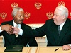 Nelson Mandela a Boris Jelcin (1999)